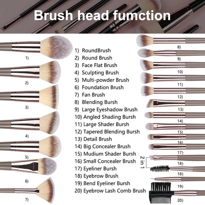 Professional Makeup Brush Set